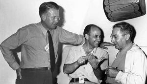 Ernest Lawrence, Enrico Fermi, and Isidor Rabi all won the Nobel Prize and contributed to the Manhattan Project.Universal History Archive/Universal Images Group via Getty Images