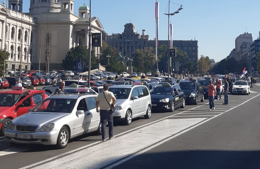 Blokada na Trgu Nikole Pašića