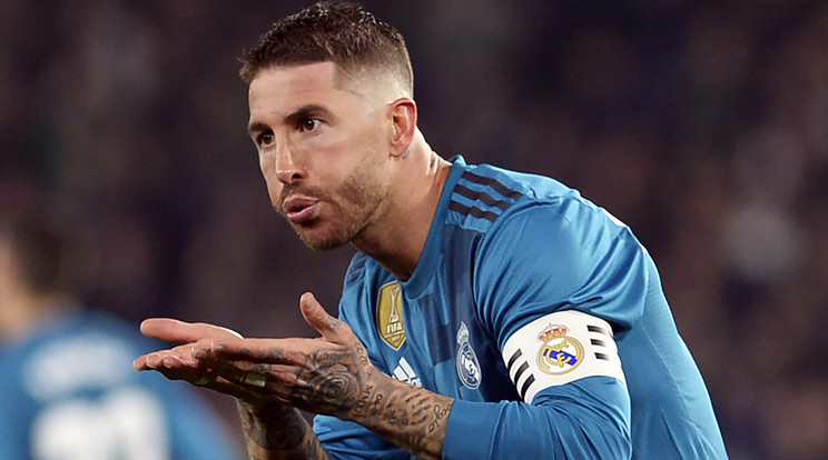 Ramosnak komoly gondja akadt meccs közben/Fotó: AFP