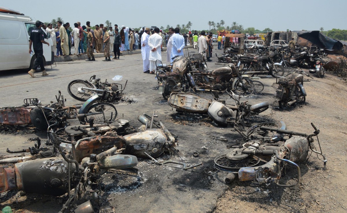 Wybuch cysterny w Pakistanie