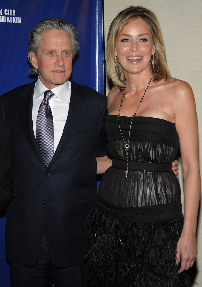 Michael Douglas i Sharon Stone