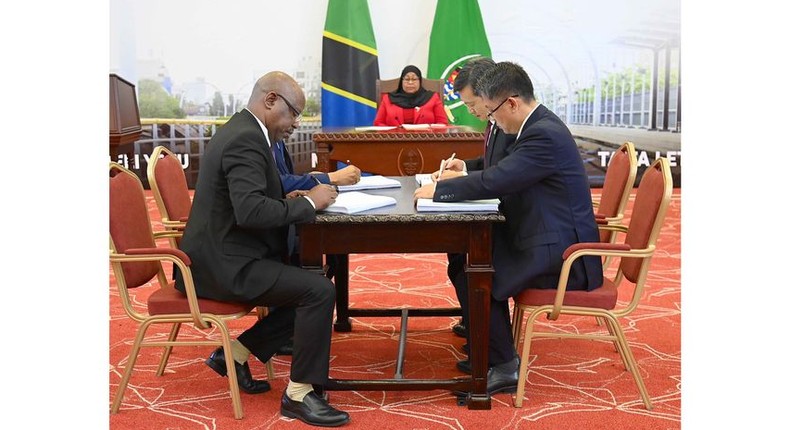 Signing of the Standard Guage Railway deal