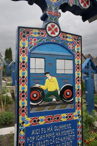 Wesoły cmentarz w Rumunii
