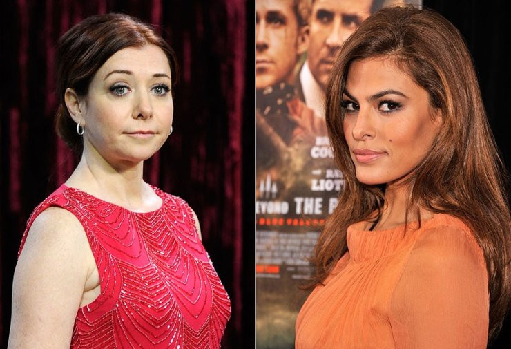 Alyson Hannigan i Eva Mendes