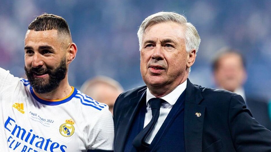 Karim Benzema i Carlo Ancelotti