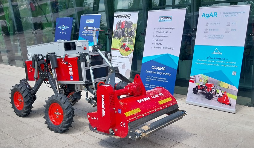 Prvi robot za košenje trave napravljen u Naučno tehnološkom parku u Nišu