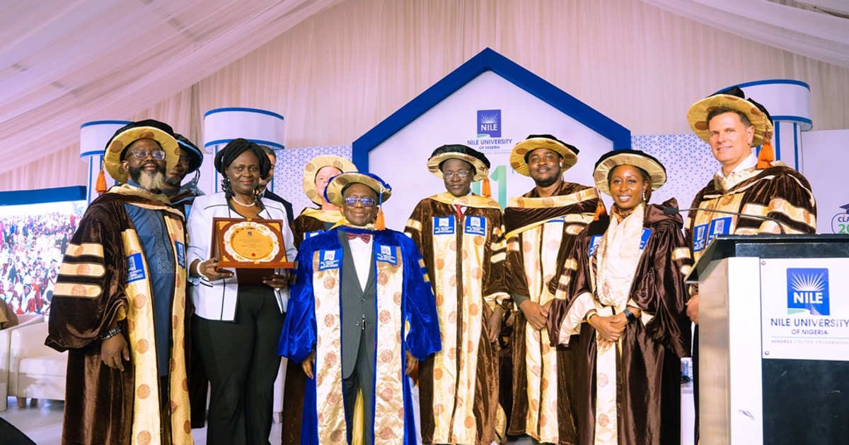 Nile University marks success in 11th convocation ceremony reflection - Vimarsana News