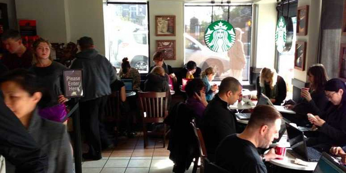 Offering free Wi-Fi leads to an unexpected consequence at Starbucks