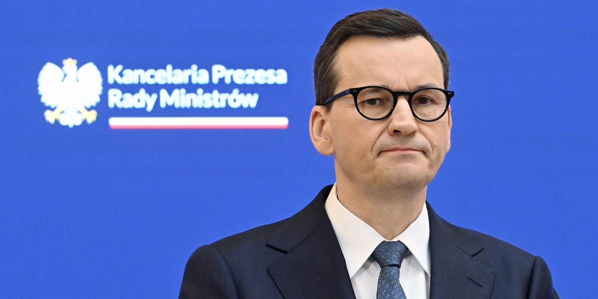 Premier Mateusz Morawiecki