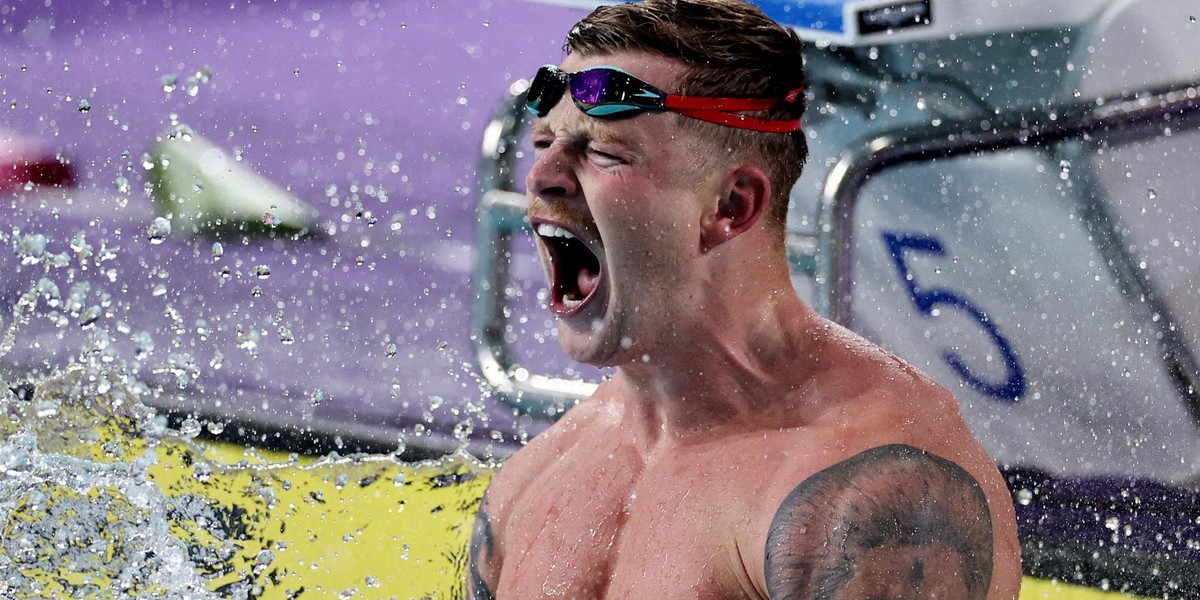 Adam Peaty pobił się ze swoim kolegą z kadry.