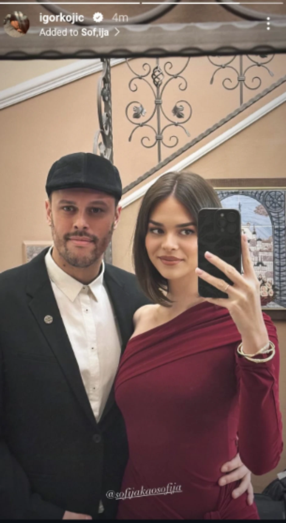 Igor Kojić sa 15 godina mlađom ženom