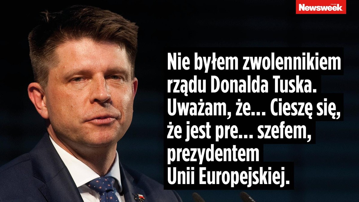 Petru o Donaldzie Tusku.