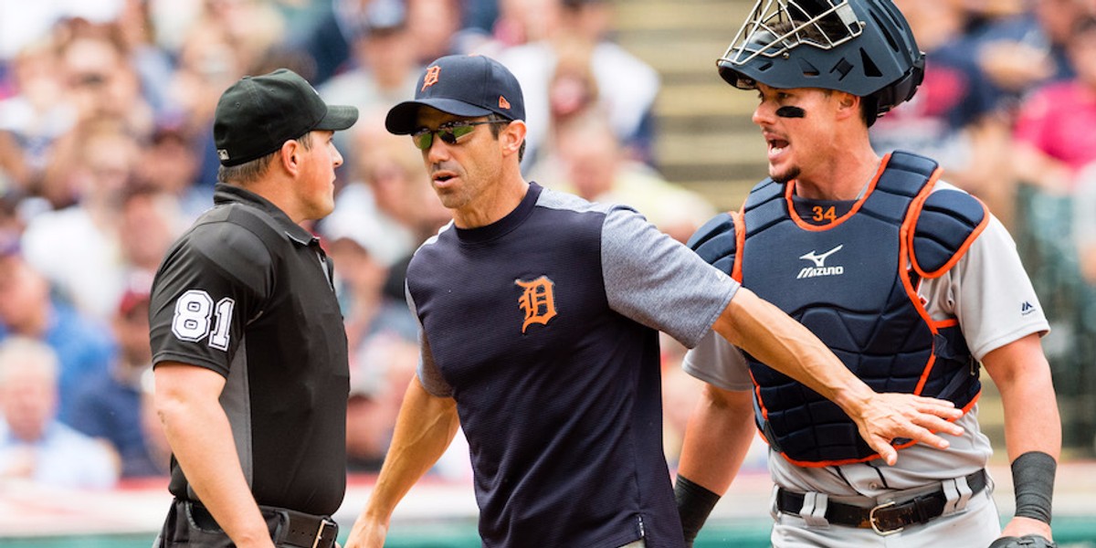 Detroit Tigers fire back at announcers who suggested a pitcher intentionally threw a pitch at an umpire