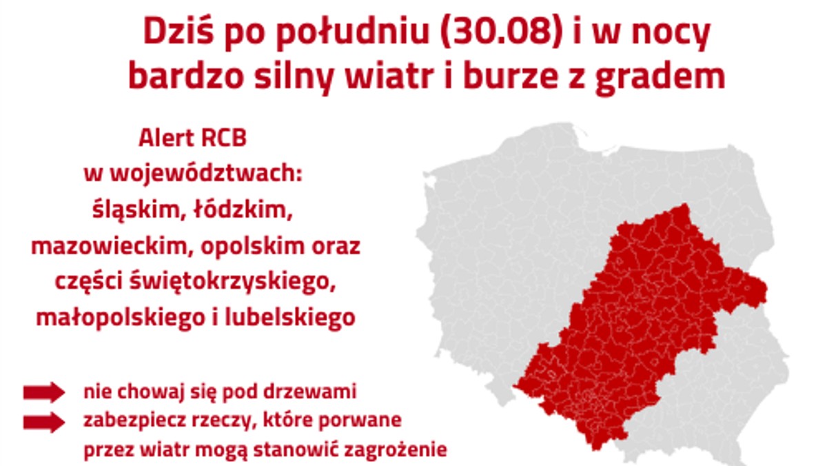 Pogoda. Rząd przygotowuje się na superburze, zwołano sztaby kryzysowe