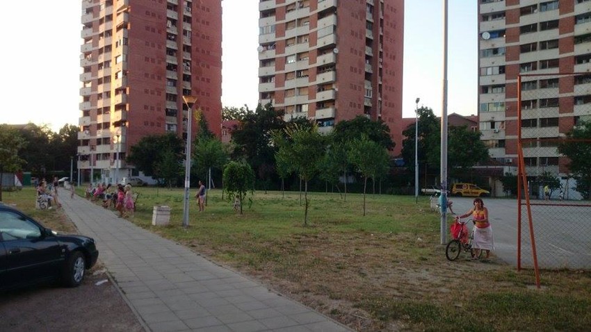 Prostor gde treba da bude izgrađena gasna stanica