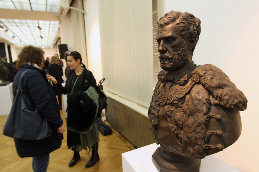 Bista Kneza Mihaila Obrenovića, (1872) rad je italijanskog umetnika Enrika Pacija