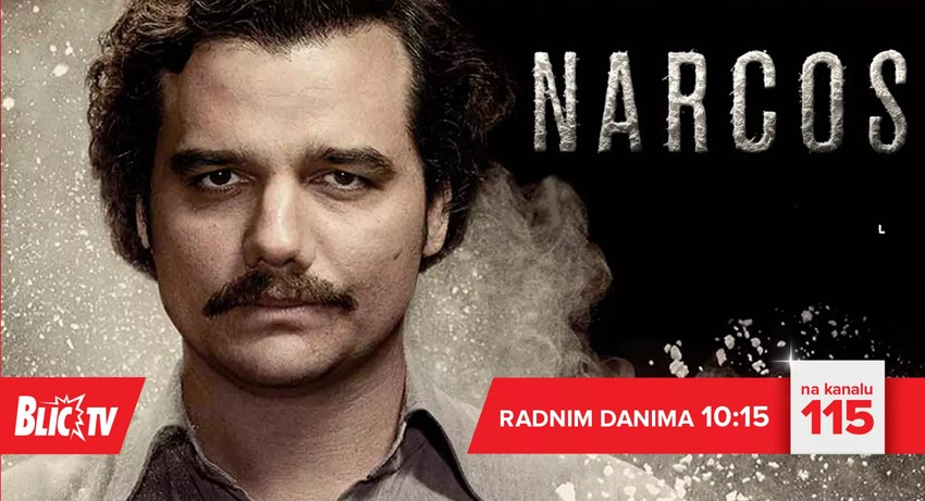Serija "Narkos" na "Blic" Tv