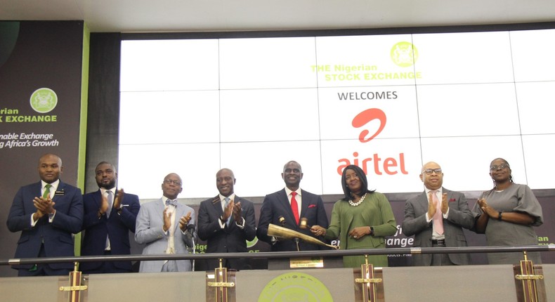 Airtel Africa Plc at the NSE