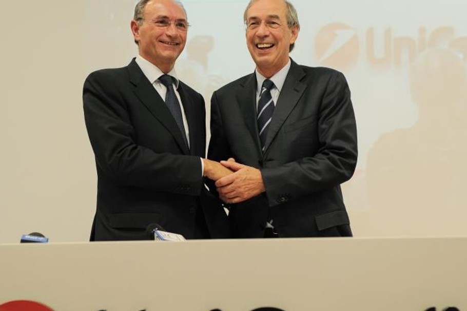 Federico Ghizzoni i Dieter Rampl, UniCredit