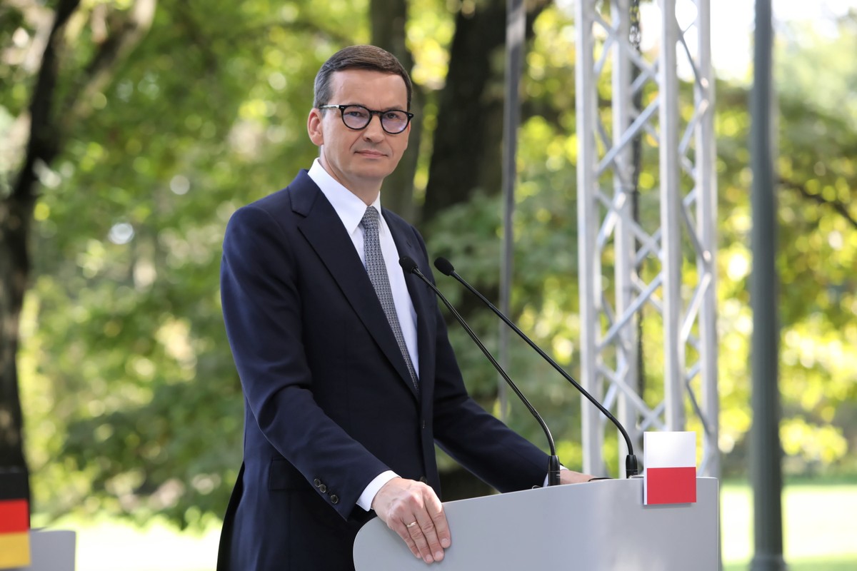 Prezes Rady Ministrów Mateusz Morawiecki