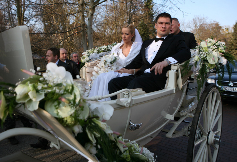 Ślub Barbary Imos i Dariusza Michalczewskiego - 12 kwietnia 2009 r.