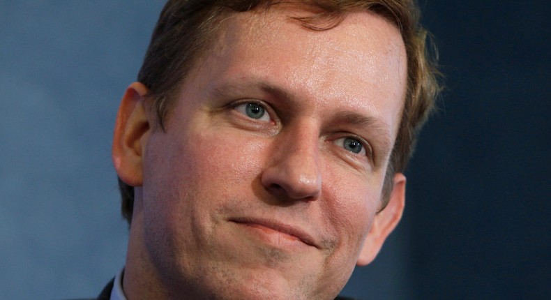 PayPal cofounder and Silicon Valley investor Peter Thiel.