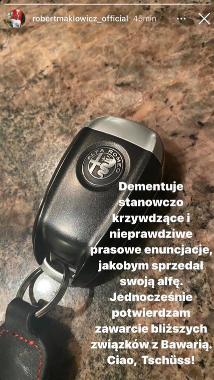 Robert Makłowicz na Instagramie