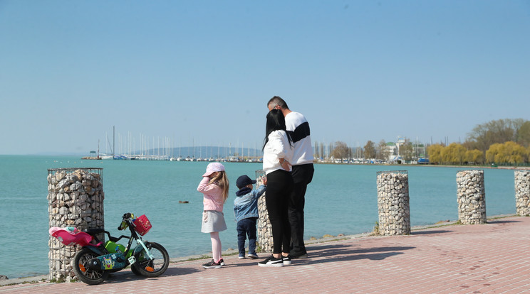 A Balaton környéke is népszerű / Fotó: Pozsonyi Zita