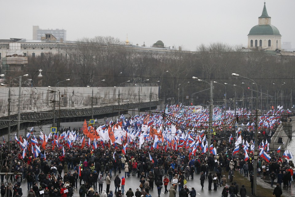 RUSSIA NEMTSOV MURDER AFTERMATH (Opposition leader Boris Nemtsov shot in Moscow)