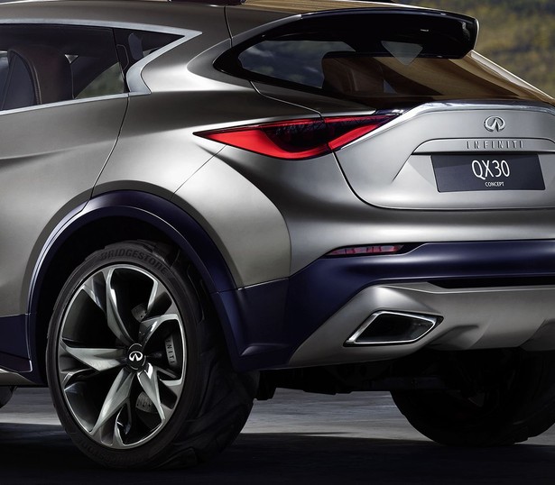 Z tyłu liceum, a z przodu... Pierwsze zdjęcia nowego infiniti QX30