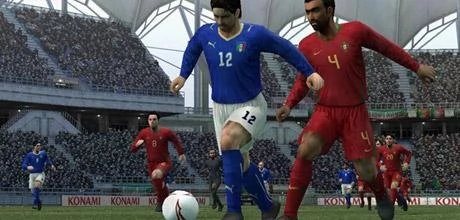 Screen z gry "Pro Evolution Soccer 2009" (wersja na PS2)