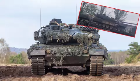 Rosjanie przejęli ukraiński czołg Leopard 2A6. Pokazano nagranie