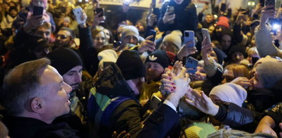 Niesamowite obrazki we Lwowie. Tak Ukraińcy potraktowali prezydenta Dudę