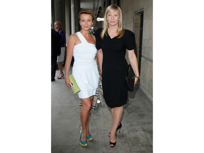 Kobiece targowisko luksusu - Katarzyna Zielińska i Marzena Rogalska na inauguracji marki Louboutin w warszawskim butiku przy Moliera 2.