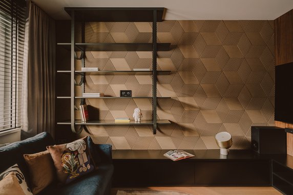 Designerska układanka we wnętrzach apartamentu