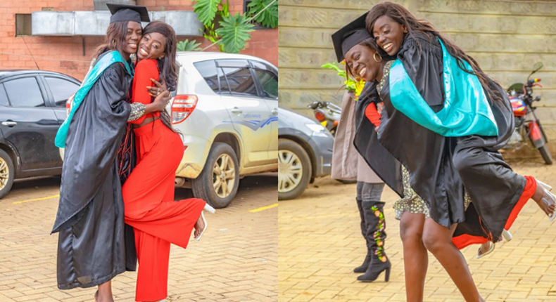 Akothee and Daughter Rue Baby 