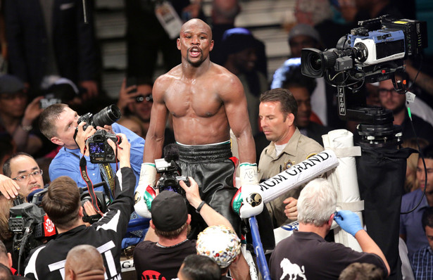 Floyd Mayweather Jr. lepszy od Marcosa Maidany