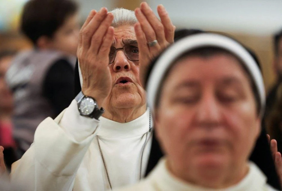 Katolički vernici u crkvi u iračkom Bagdadu | Foto: REUTERS/Ahmed Saad