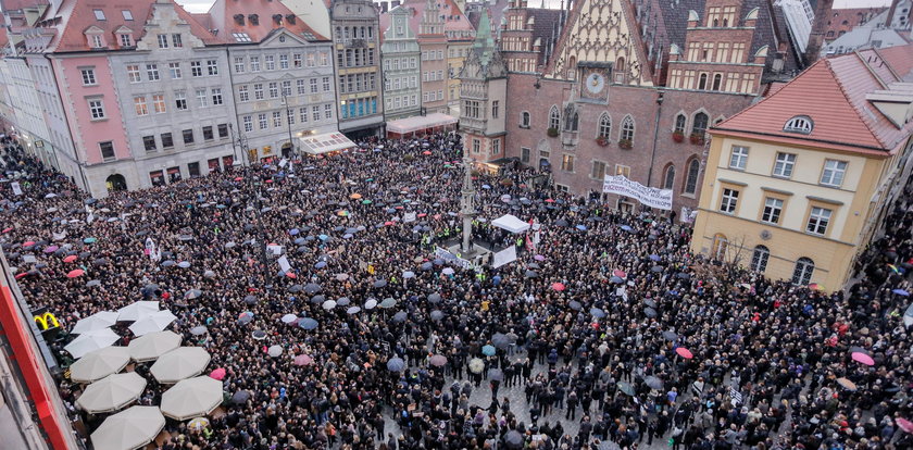 Czarny Protest we Wrocławiu i Opolu