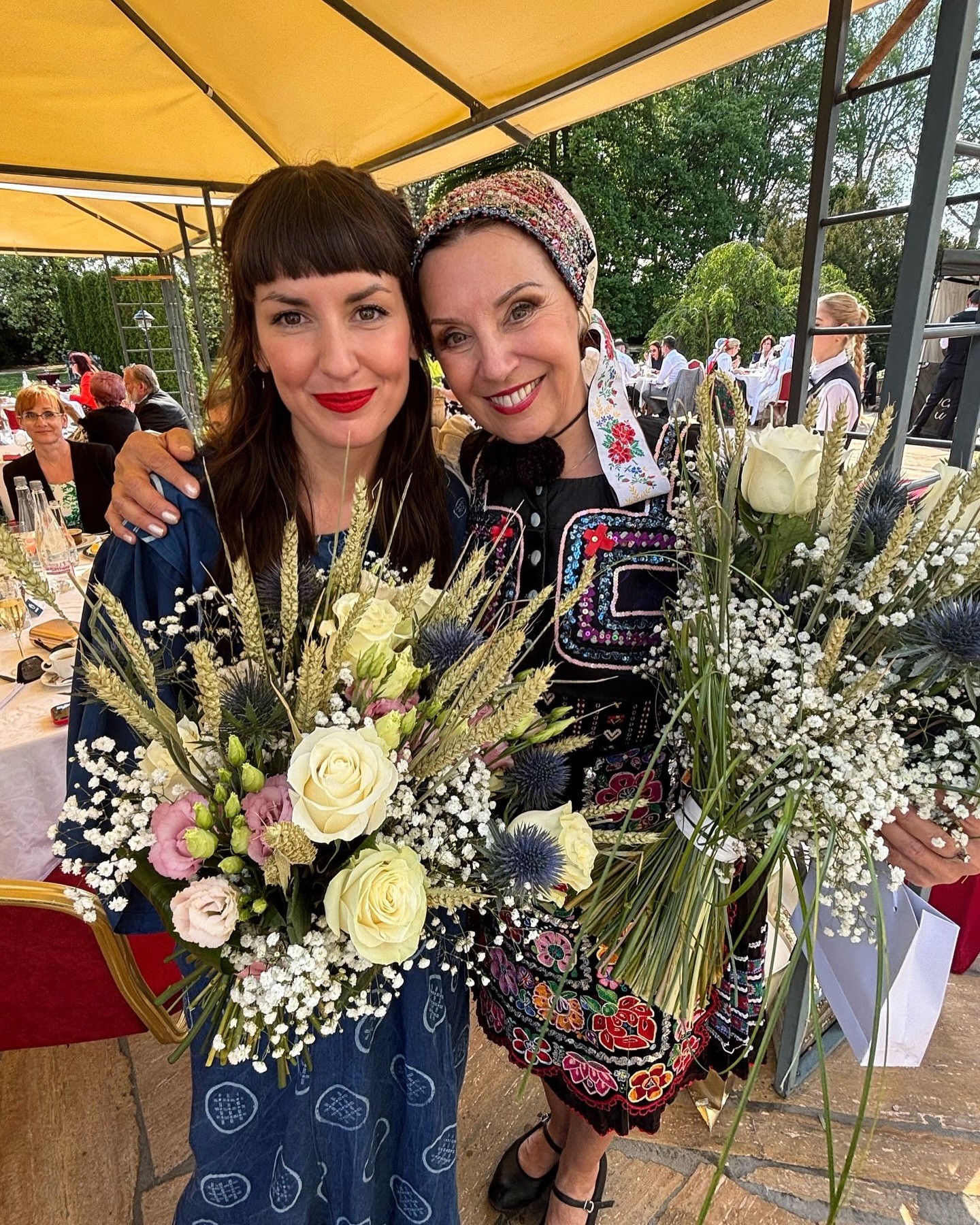 Spisovateľka Tamara Šimončíková Heribanová s mamou Alenou Heribanovou.