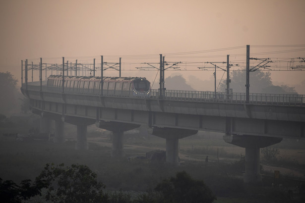 Smog w New Delhi, stolicy Indii