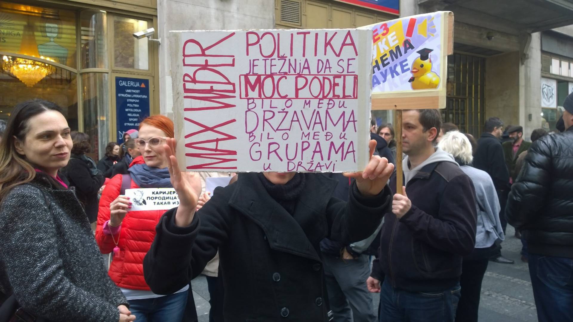 "Protest protiv diktature 20": Poruka naučnika i studenata "pamet u glavu"