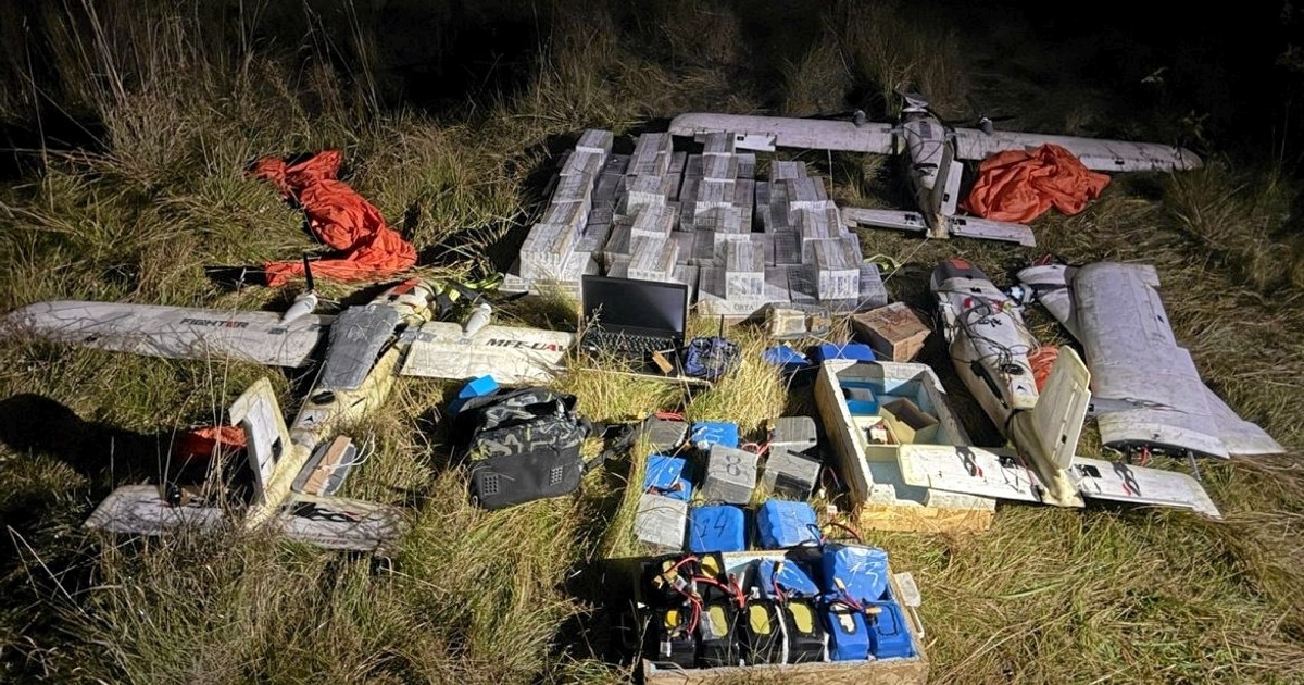 Brawurowa próba przemytu pod Mościskami. Drony miały przerzucić kontrabandę