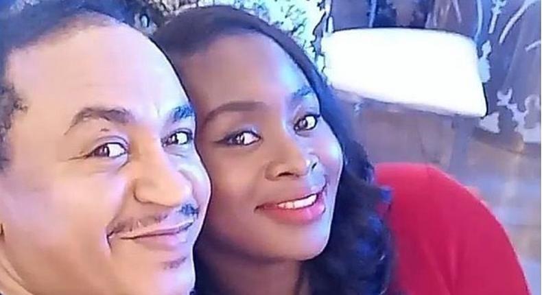 Daddy Freeze and Benedicta Elechi