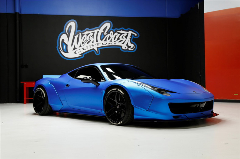 Ciekawostka z ogłoszenia: Ferrari 458 Liberty Walk Justina Biebera