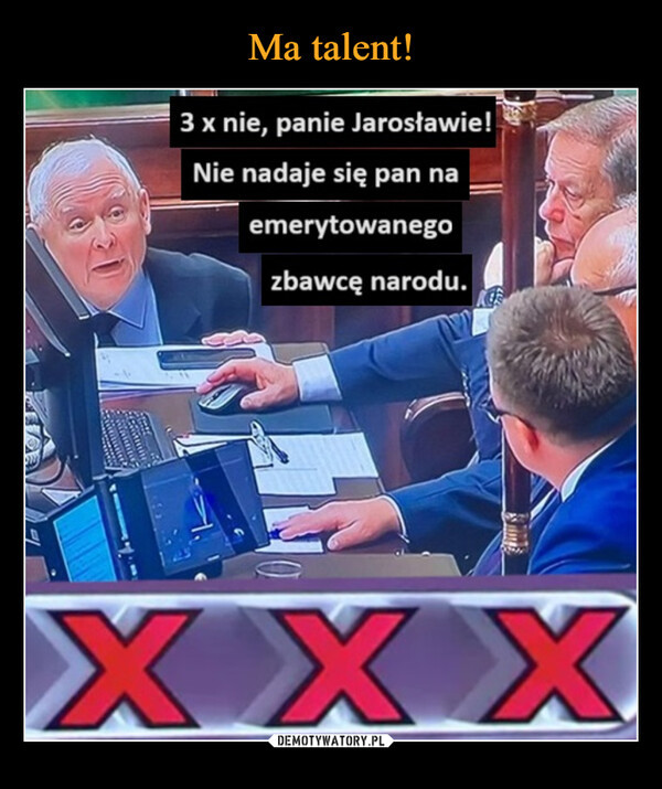 Mem z Szymonem Hołownią