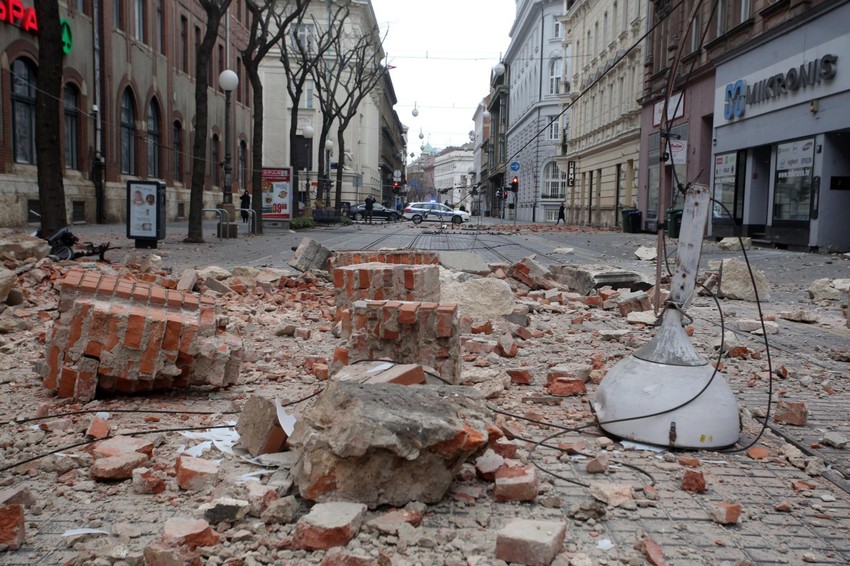 Zemljotres u Zagrebu