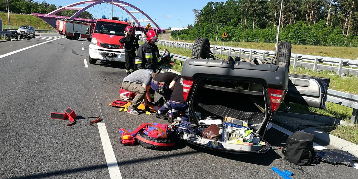 Międzyrzecz: wypadek na S3