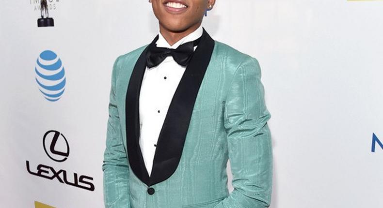 Bryshere Gray at NAACP Image awards 2016