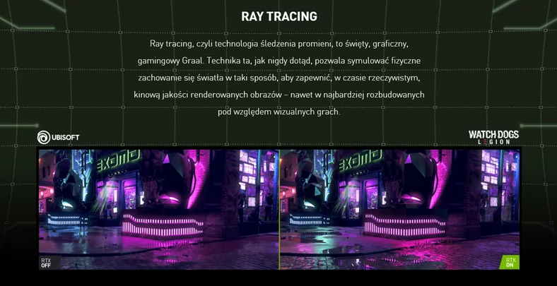 Ray tracing do generowania obrazu w grach wykorzystuje śledzenie promieni światła